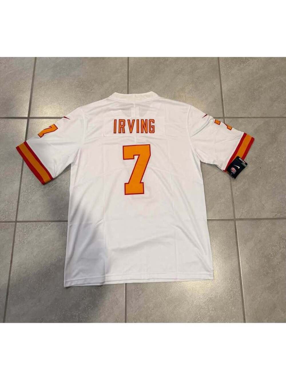 Bucky Irving Tampa Bay Buccaneers Jersey Adult Medium NWT